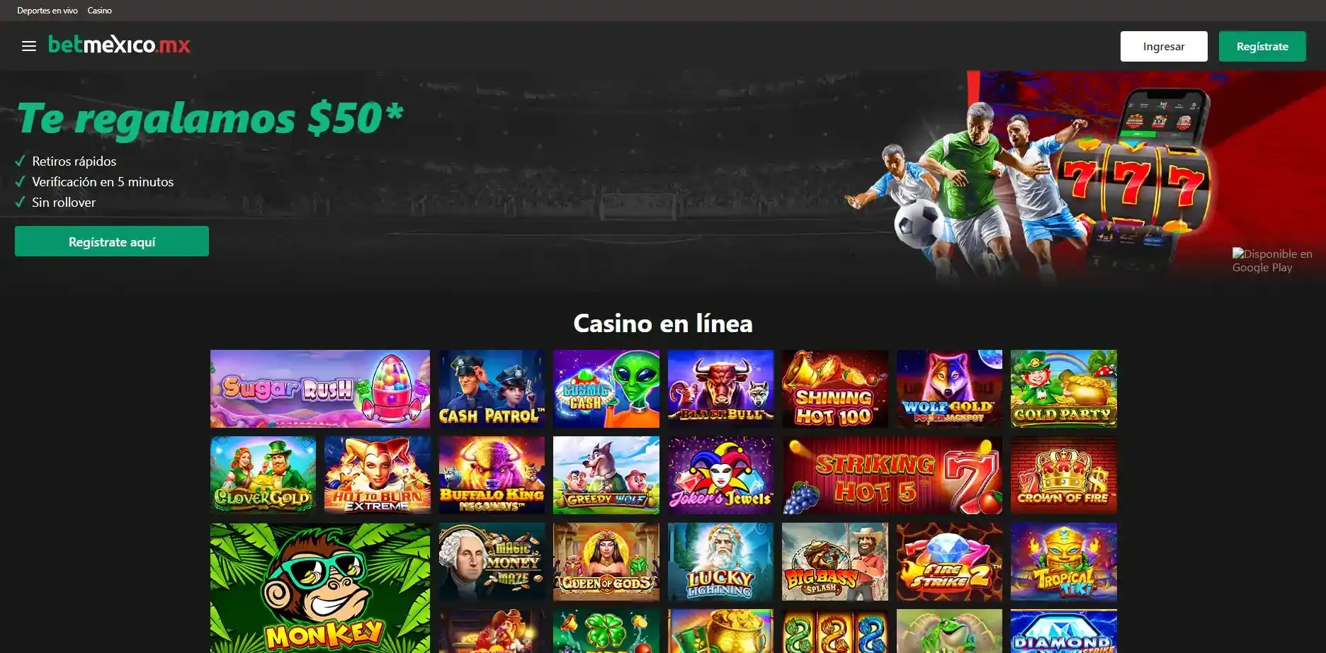 mexico casinos online historia