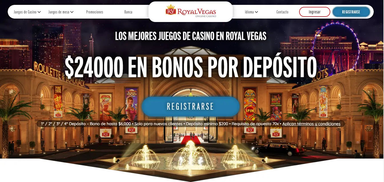 Conoce Royal Vegas