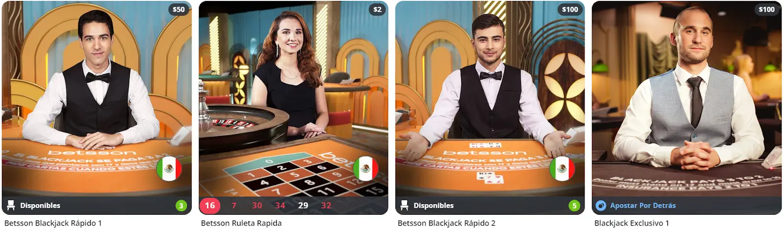 casino en vivo