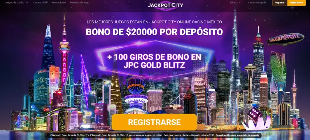 casinos fiables México jackpotcity